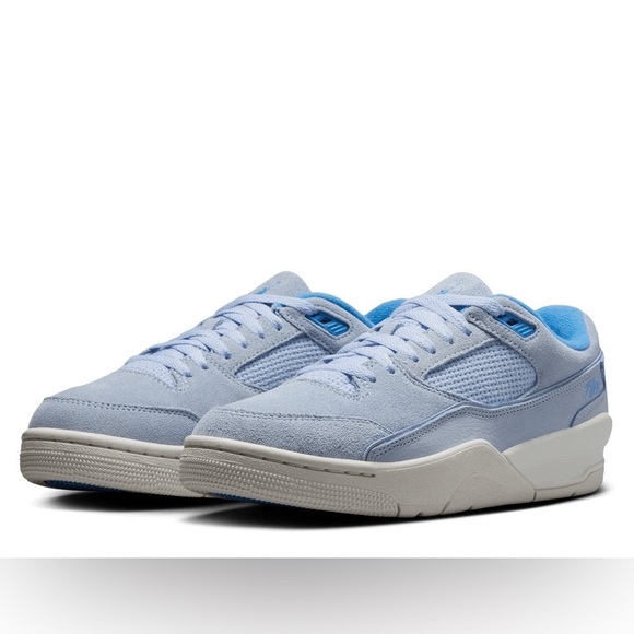 Jordan Flight Court Hydrogen Blue Women's Size 7 - FZ9854-400 - NWT No Box - Picture 2 of 5